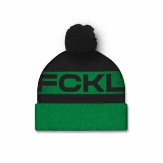 Шапка зимова з надруком (FCKL чорним)